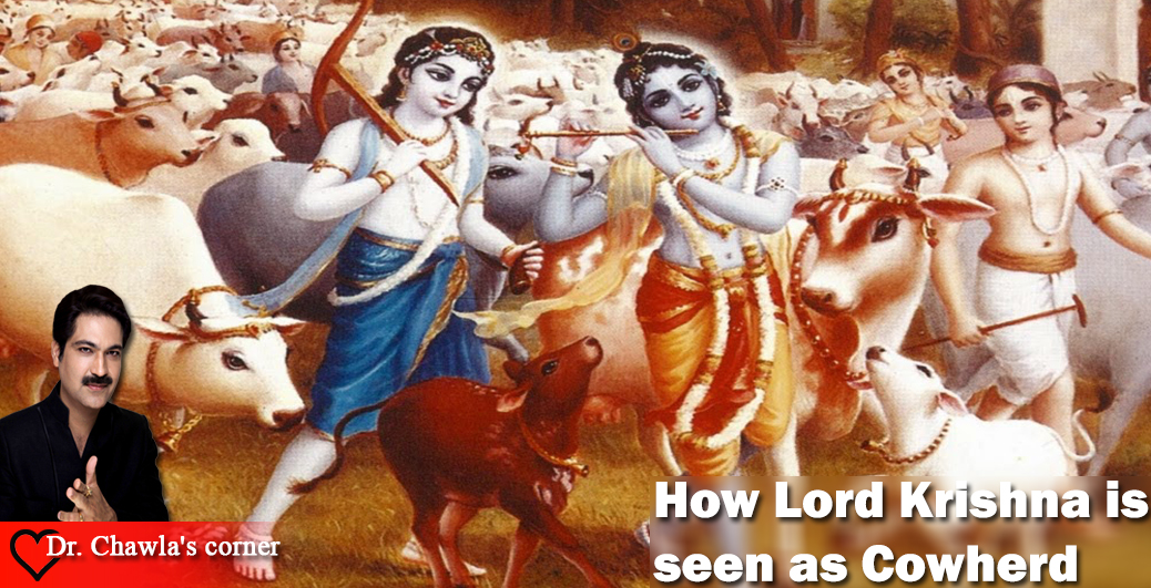 How Lord Krishna is seen as Cowherd