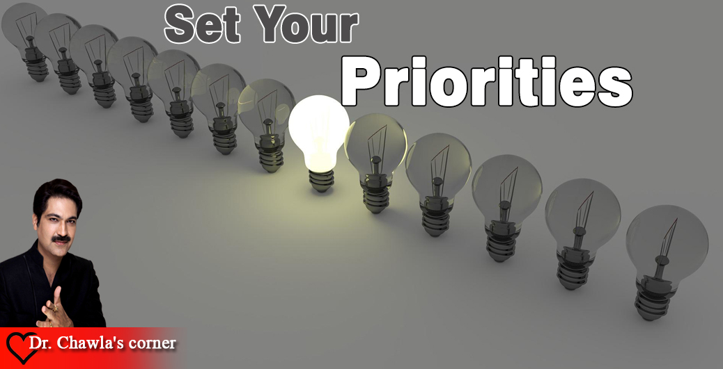 Set Your Priorities