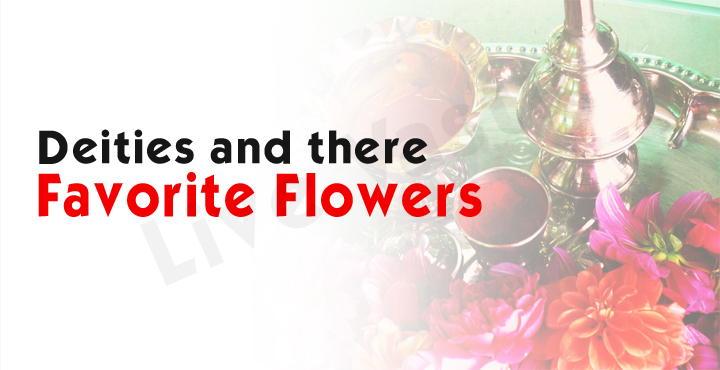 Deities and their favourite flowers