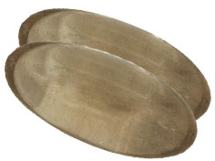 Quartz shivling with base