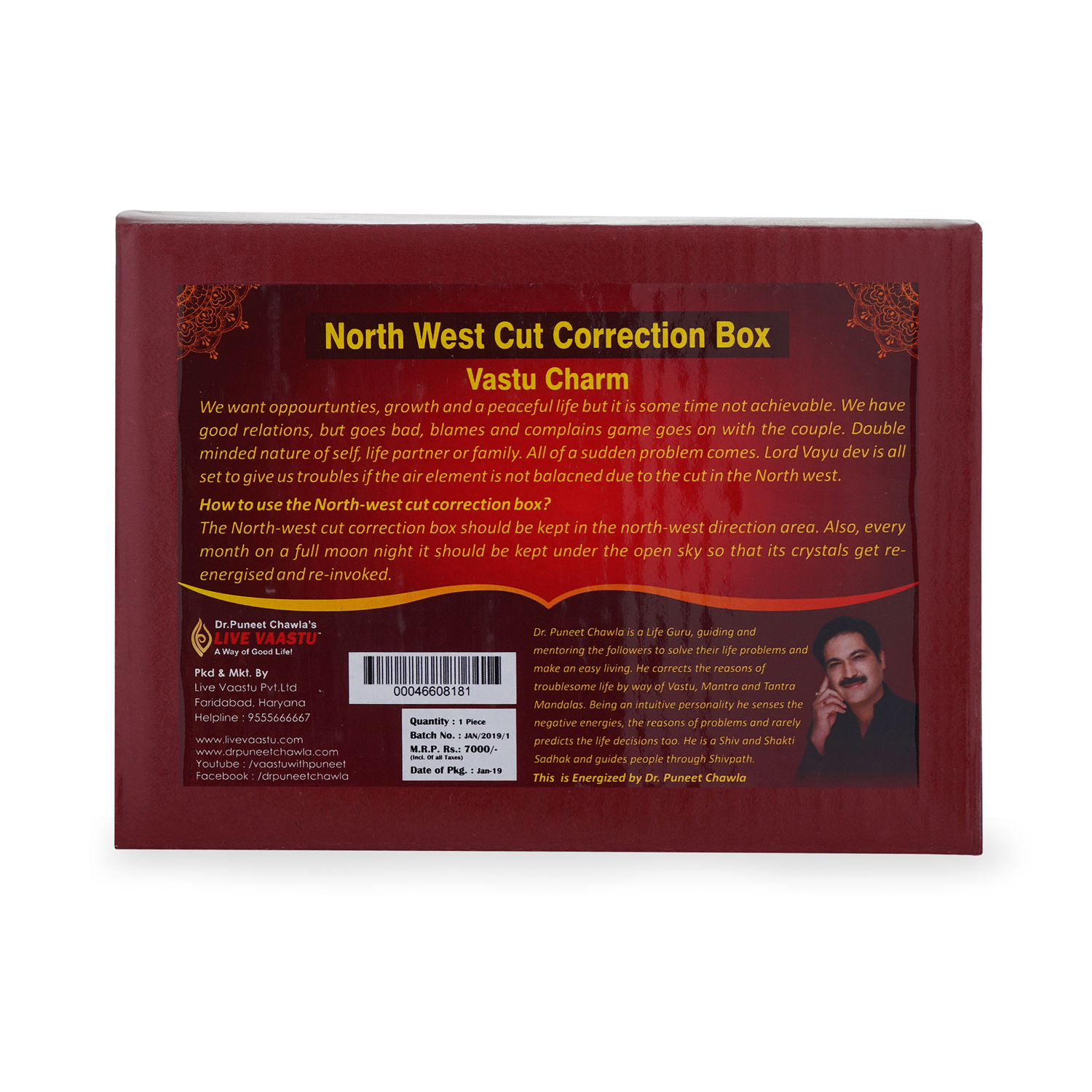 North West Cut Correction Box