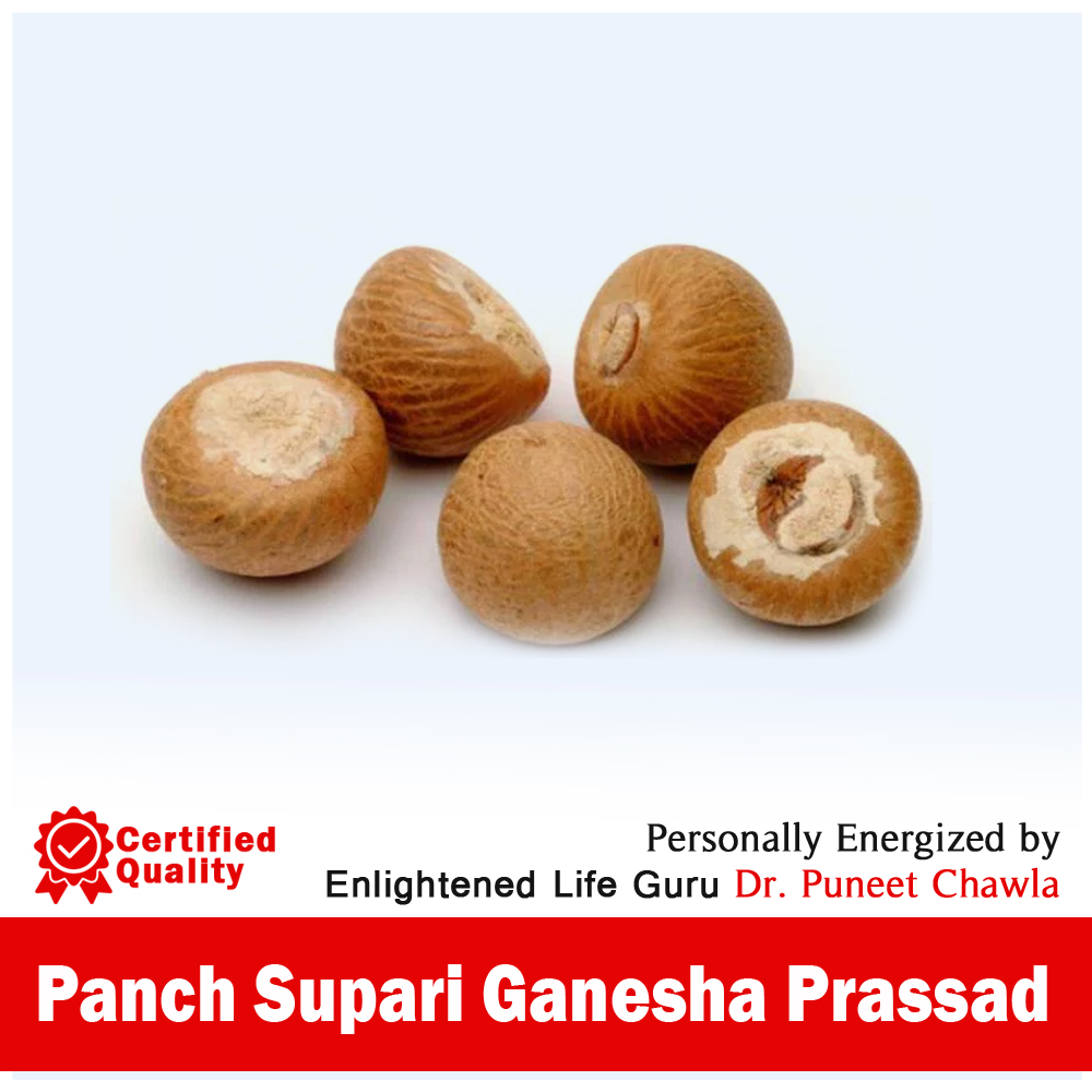 Panch Supari Ganesha Prassad